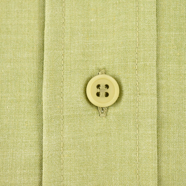 NWT 1960s Vintage  Olive Green LS Shirt Cats Like Us