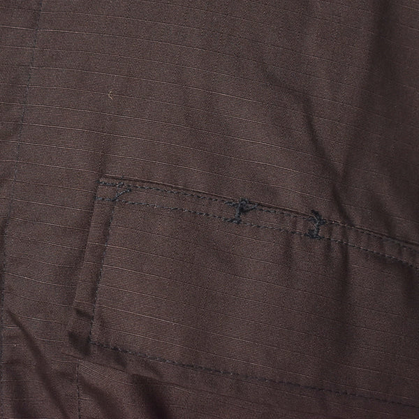 NWT 1990s Vintage LS Brown Tactical Shirt Cats Like Us