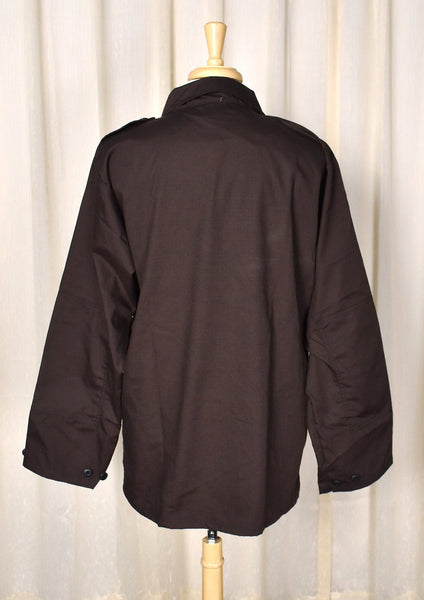 NWT 1990s Vintage LS Brown Tactical Shirt Cats Like Us