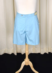 NWT 1990s Vintage Powder Blue Shorts