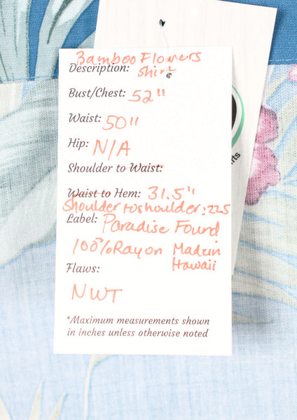 NWT Bamboo Orchid Shirt Cats Like Us