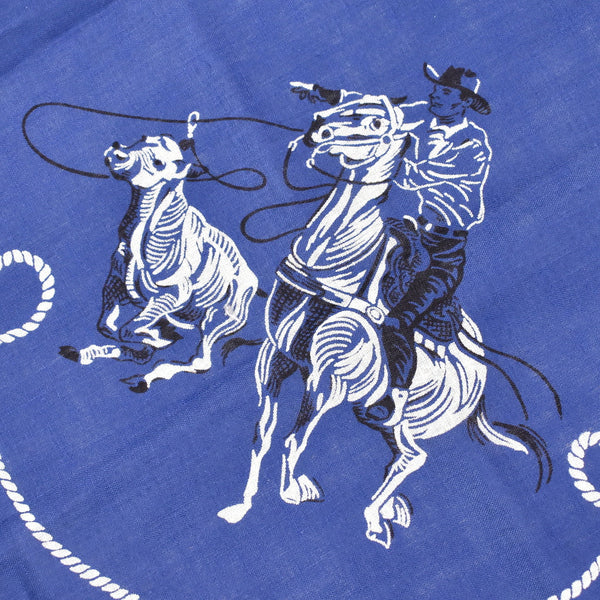 NWT Blue Cowboy Vintage Bandana Cats Like Us