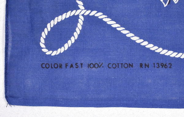 NWT Blue Cowboy Vintage Bandana Cats Like Us