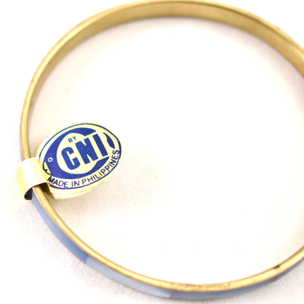 NWT Blue Shell Bangle Bracelet Cats Like Us