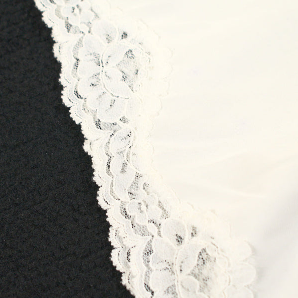 NWT White Vintage  Half Slip W29-42 L23 Cats Like Us