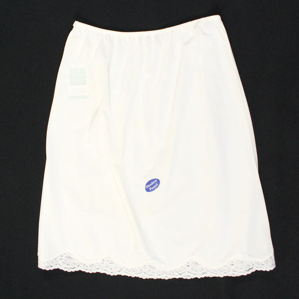 NWT White Vintage  Half Slip W29-42 L23 Cats Like Us