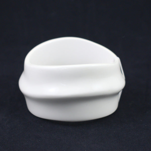 NWT Wide White Plastic Bangle Cats Like Us