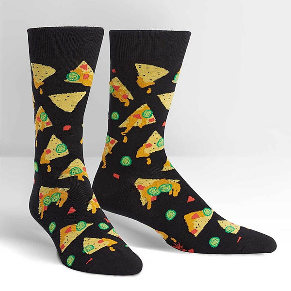 Nacho Nacho Man Crew Socks Cats Like Us