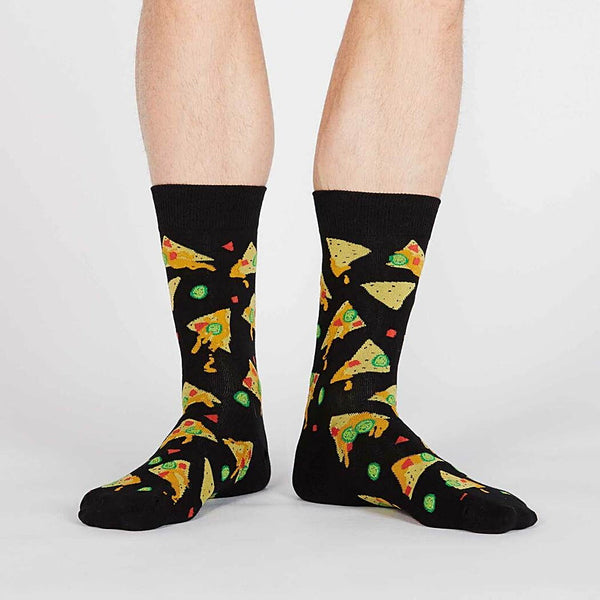 Nacho Nacho Man Crew Socks Cats Like Us