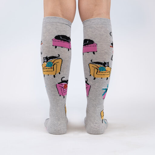 Nap Leisure Cat Knee Socks Cats Like Us