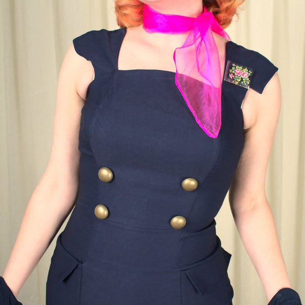 Navy Barbie Sensation Dress Cats Like Us