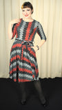 Miss Lulo Nora Polka Dot Swing Dress