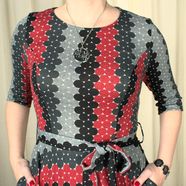 Nora Polka Dot Swing Dress Cats Like Us
