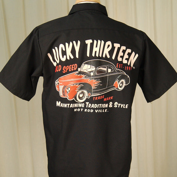 Old 49 Work Shirt Cats Like Us