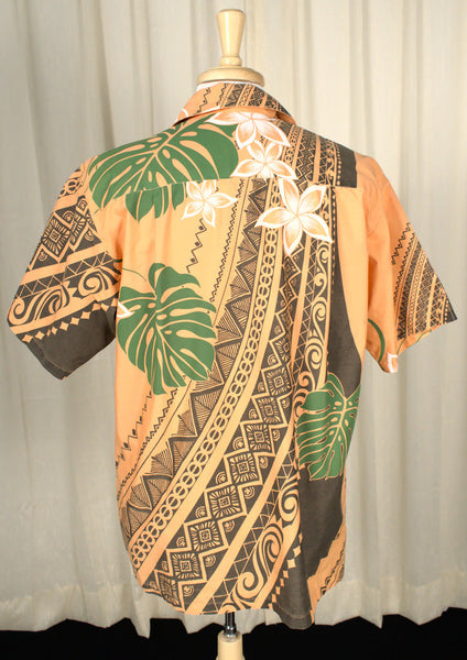 Orange & Brown Tribal Shirt Cats Like Us