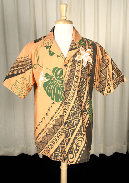 Orange & Brown Tribal Shirt Cats Like Us