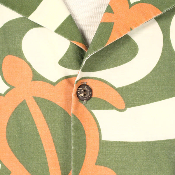 Orange Sea Turtles Aloha Shirt Cats Like Us