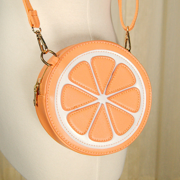 Orange Slice Messenger Bag Cats Like Us