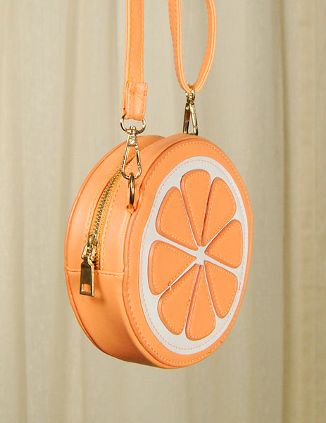 Orange Slice Messenger Bag Cats Like Us