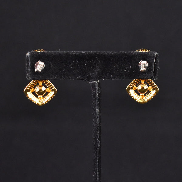 Pearl 2 in 1 Stud Earrings Cats Like Us