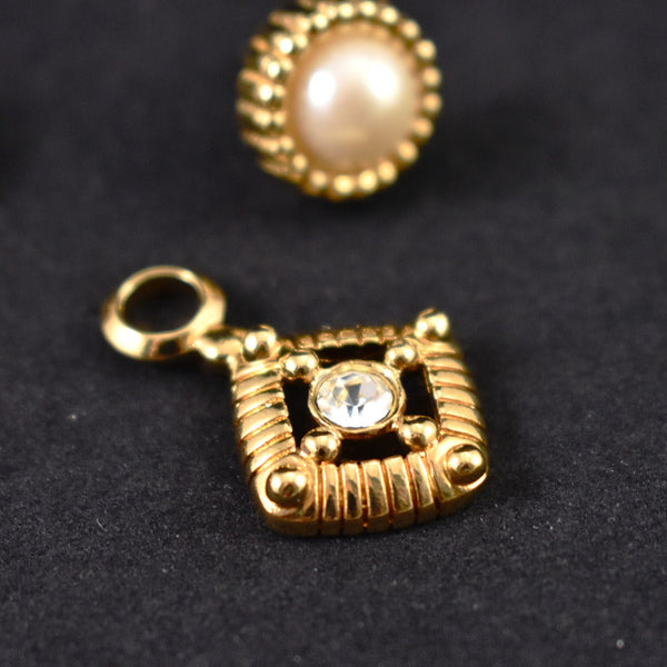 Pearl 2 in 1 Stud Earrings Cats Like Us