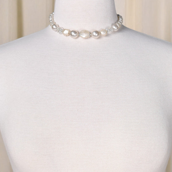 Pearl & Aurora Choker Necklace Cats Like Us