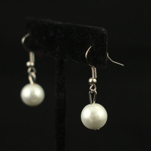 Pearl Dangle Earrings Cats Like Us