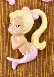 Pink & Blonde Purrmaid Mermaid Cats Like Us