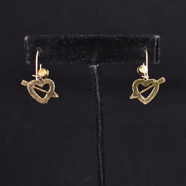 Pink Vday Heart Vintage Earrings Cats Like Us
