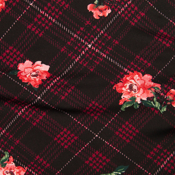 Plaid on Parade Swing Skirt Cats Like Us