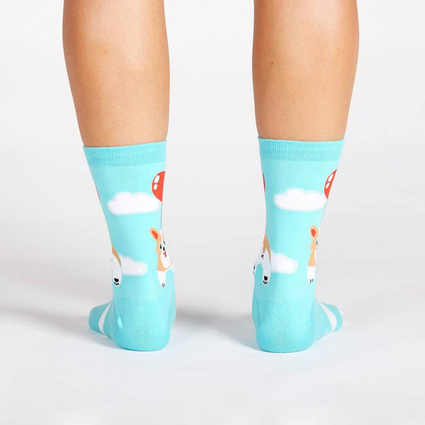 Pup Pup & Away Corgi Socks Cats Like Us