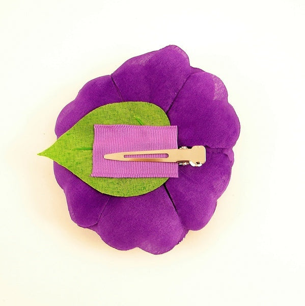 Purple Ranunculus Hair Flower Cats Like Us