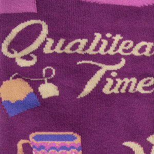 QualiTEA Time Knee Socks Cats Like Us