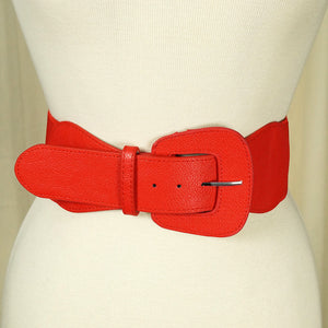 Red Pinup Cinch Belt Cats Like Us