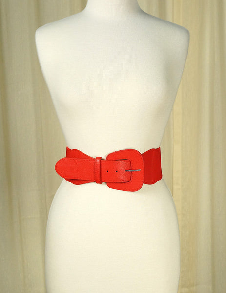 Red Pinup Cinch Belt Cats Like Us