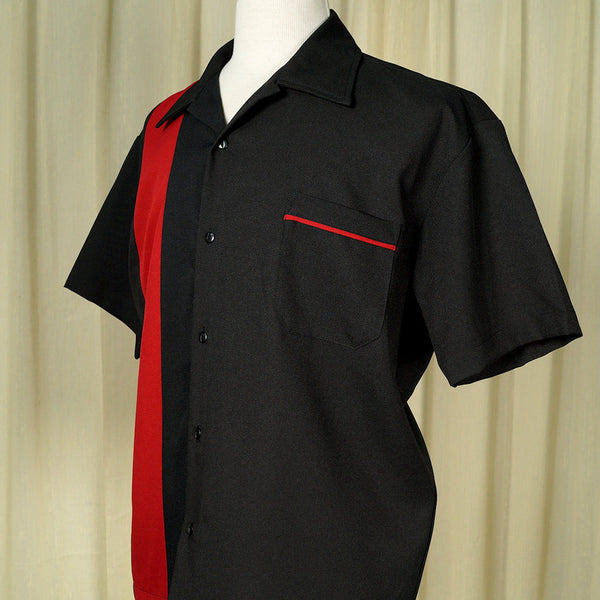 Red Poplin Single Panel Shirt Cats Like Us