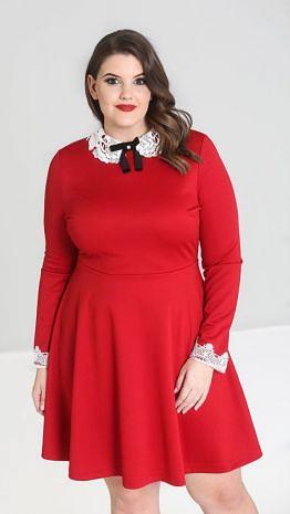 Red Ricci Lace Dress Cats Like Us