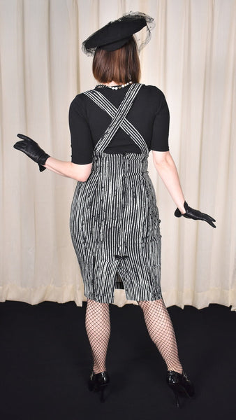 Regan Pinafore Pencil Skirt Cats Like Us