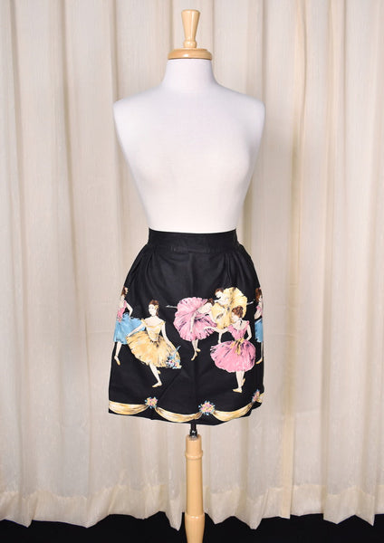 Reversible Ballerina Vintage Apron Cats Like Us