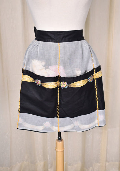Reversible Ballerina Vintage Apron Cats Like Us