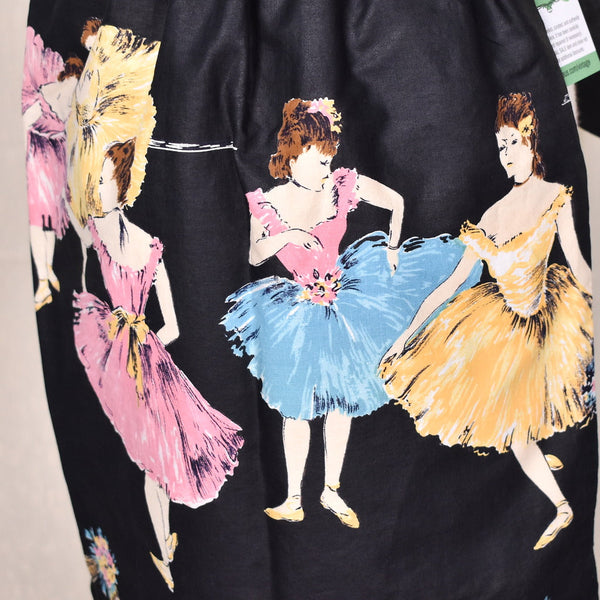 Reversible Ballerina Vintage Apron Cats Like Us
