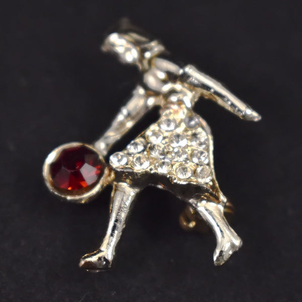 Rhinestone Bowler Scatter Pins Cats Like Us