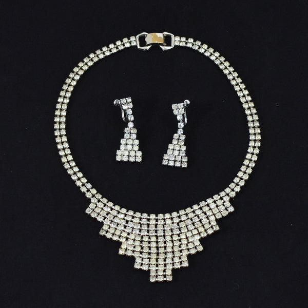 Rhinestone Deco Jewelry Set Cats Like Us