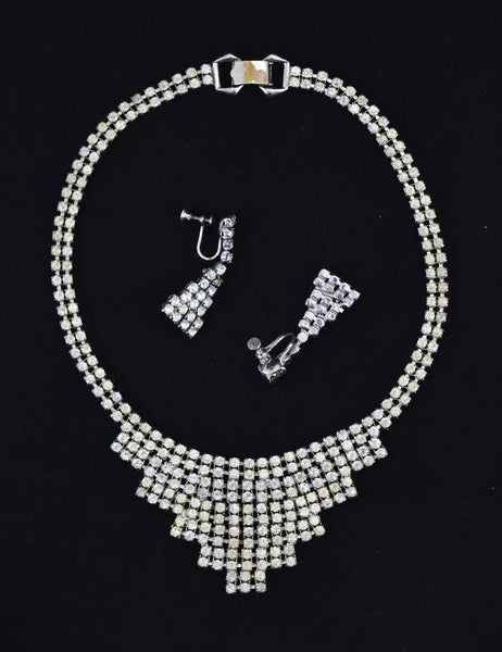 Rhinestone Deco Jewelry Set Cats Like Us