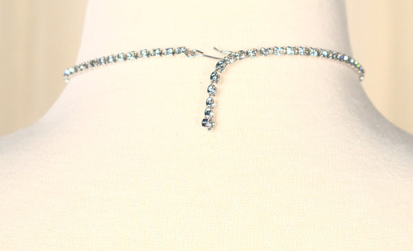 Rhinestone Deco Vintage Necklace Cats Like Us