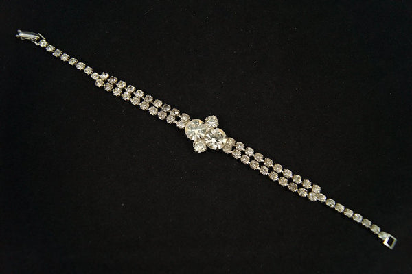 Rhinestone Necklace & Bracelet Cats Like Us