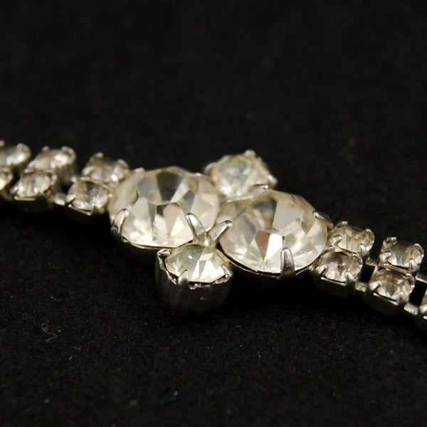 Rhinestone Necklace & Bracelet Cats Like Us