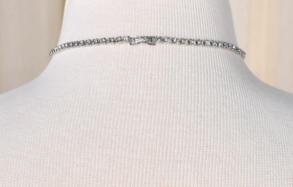 Rhinestone Point Necklace Set Cats Like Us