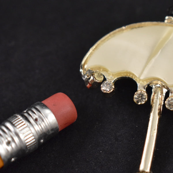 Rhinestone Umbrella Scatter Pins Cats Like Us
