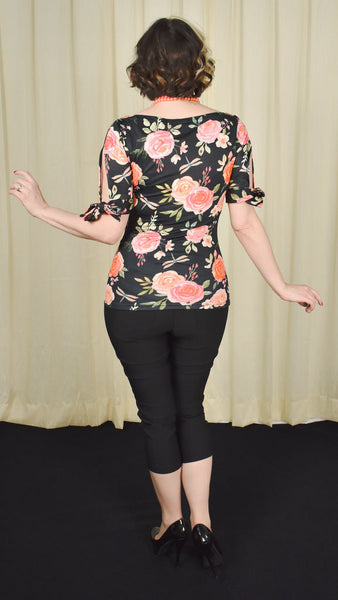 Rosalee Roses Tie Top Cats Like Us